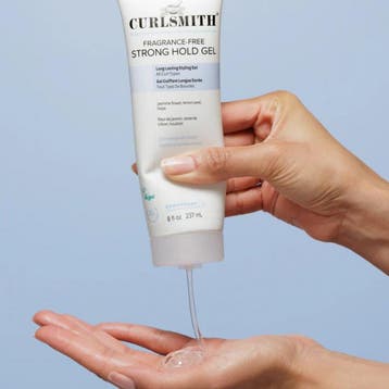 Curlsmith Fragrance-Free Strong Hold Gel - 237ml, Ophalen of Verzenden, Nieuw, Gel, Wax, Haarlak of Mousse