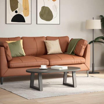 vidaXL Salontafelpoten 2 st V-vormig 30x(30-31,3) cm staal, Verzenden, Nieuw
