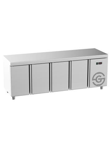 Koelwerkbank - 4-Deurs - 461 Liter - RVS - 230V - H 85 x B 2, Verzenden, Nieuw in verpakking
