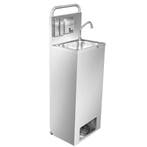 GGM Gastro | Mobiele handenwasbak Handsfree - 15L - Rvs - |, Verzenden, Nieuw in verpakking, RVS Meubilair