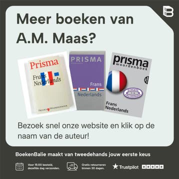 Prisma woordenboek / Frans-Nederlands / Prisma woordenboeken, Boeken, Verzenden, Gelezen, A.M. Maas