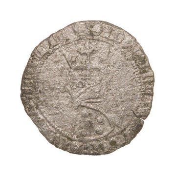Portugal. D. Fernando I (1367-1383). Barbuda (28 Dinheiros)