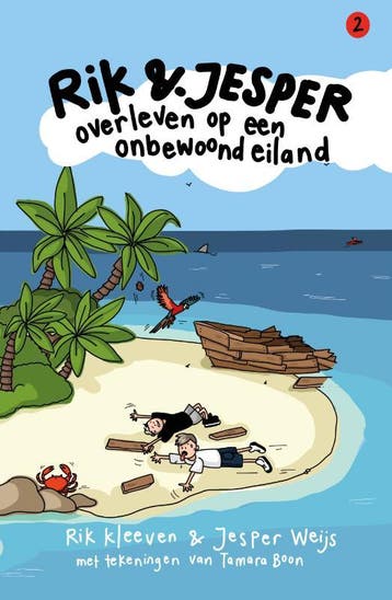 Rik en Jesper overleven op een onbewoond eiland / Rik &, Verzenden, Gelezen, Rik Kleeven