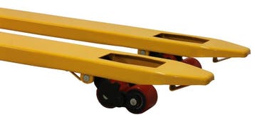 Palletwagen / pompwagen 2500kg met tandem PU wielstel, Ophalen of Verzenden, Nieuw