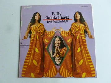 Buffy Sainte-Marie - Fire & Fleet & Candlelight (LP), Cd's en Dvd's, Ophalen of Verzenden, Zo goed als nieuw