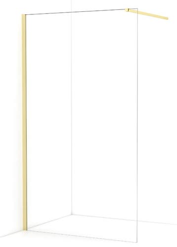 SALE - Oslo 70 x 200 - Glans goud - Inloopdouche -, Ophalen of Verzenden, Nieuw