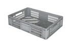 Stapelkrat Euronorm 600x400x150 mm  -  27L  -  grijs  -, Verzenden