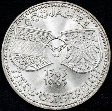 Oostenrijk. 50 Schilling 1963 / Tirol