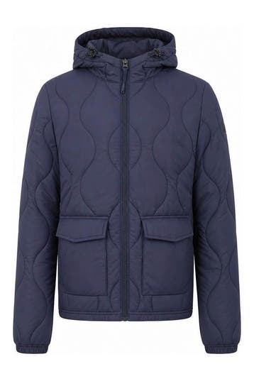 Napapijri Jas in maat XS Blauw, Napapijri, Verzenden, Zo goed als nieuw, Blauw