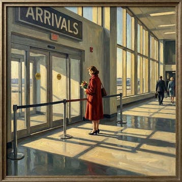 Le Yack - The Arrivals Gate - Hand signed