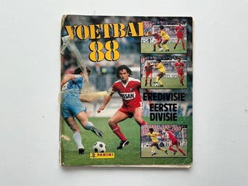 1987/88 Panini Frank Rijkaard, Ronald Koeman, Rinus Michels,, Nieuw