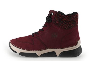 Rieker Snowboots in maat 42 Rood, Verzenden, Snowboots, Zo goed als nieuw, Rood