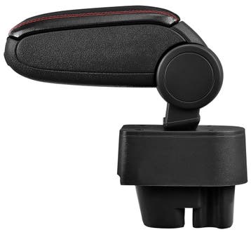Armsteun PEUGEOT 207-SW-CC kunstleer zwart rood stiksel, Verzenden, Nieuw