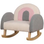 2dekans | HOMCOM Kinder Schommelstoel – Grijs – 50 x 45 x 44, Kinderen en Baby's, Kinderstoelen, Ophalen of Verzenden, Zo goed als nieuw