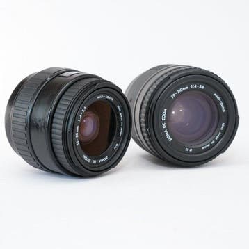 Sigma DL Zoom 35-80mm F4-5.6 + UC Zoom 70-210mm F4-5.6, Nieuw