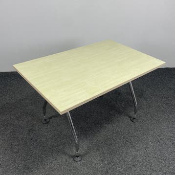 Vitra Ad Hoc Tafel - 120 x 80 cm | Ahorn Blad, Ophalen of Verzenden, Gebruikt