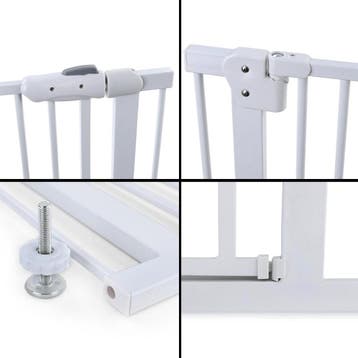 Veiligheidshek 120cm Hoog | Zonder Boren | Scherpe Prijs, Ophalen of Verzenden, Nieuw, Overige vormen, Wieltjes