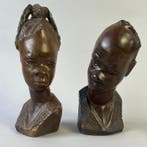 Decoratief ornament (2) - Vintage - Koppel, Handgesneden