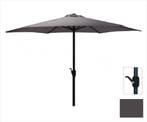 Parasol Antraciet Ø300cm voor Tuin en Terras| Opdraai, Ophalen of Verzenden, Nieuw