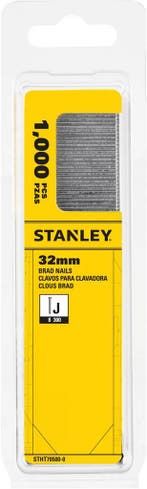 Stanley nagels 32 mm type J 1000 stuks, Verzenden, Nieuw