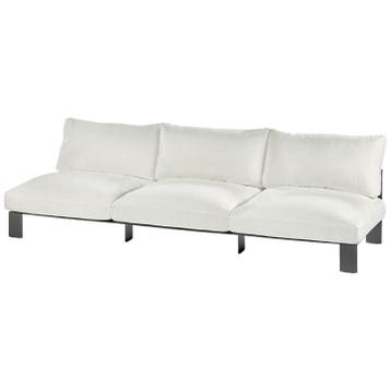 Serax 3-zitsbank Outdoor Wit Alba - Tuinbank - Nieuw in, Tuin en Terras, Ophalen of Verzenden, Nieuw, Aluminium