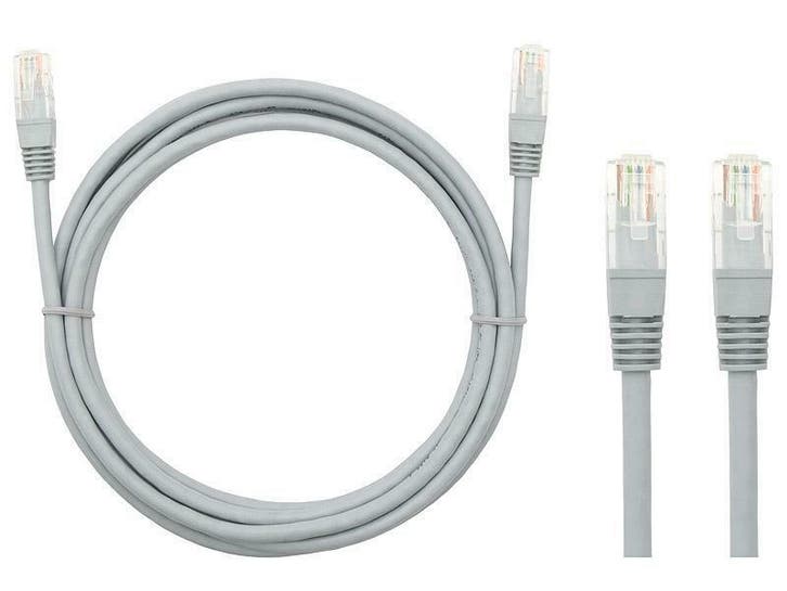 3M CAT5e RJ45 UTP Ethernet Netwerk Kabel - Grijs, Computers en Software, Netwerk switches, Nieuw, Ophalen of Verzenden