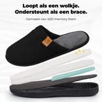 2dekans | Pantoffels Heren - Sloffen - Maat 40/41 - 40/41, Ophalen of Verzenden, Zo goed als nieuw, Comfeet, Zwart