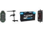 Kolibri boot +fluistermotor 48LBS + 100ah AGM accu + 5ah, Verzenden, Nieuw