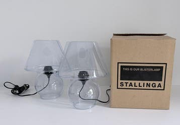 Tafellamp - Blisterlamp - Doorzichtig PET-G materiaal -