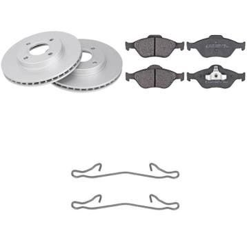 Remschijven + remblokken Voorzijde Ford Fusion 1.4, Verzenden, Nieuw, Ford
