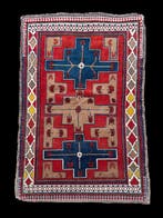 Kazak - Tapijt - 156 cm - 102 cm - Verzamelantiek !!, Nieuw