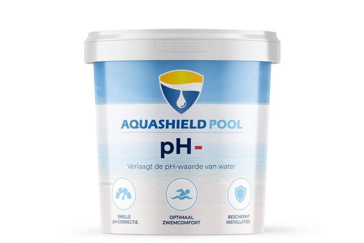 Aquashield Pool Aquashield pool ph min granulaat 5 kg, Tuin en Terras, Zwembaden, Nieuw, Verzenden