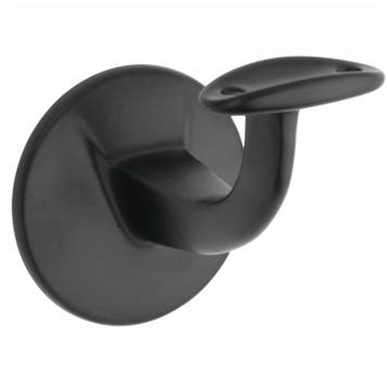 Leuninghouder Elegant hol M8 mat zwart, Verzenden, Nieuw