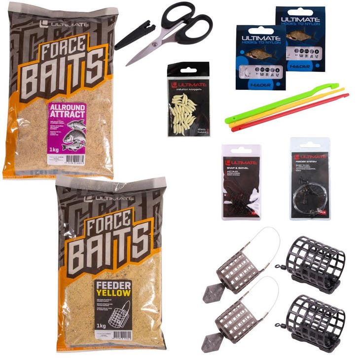 Ultimate Complete Feeder Set, Watersport en Boten, Hengelsport | Algemeen, Nieuw, Verzenden