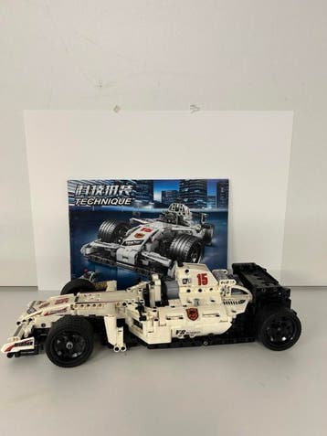 Grote F1 Racewagen Bouwset (Technic Type) - V8 Turbo #15 -, Kinderen en Baby's, Nieuw