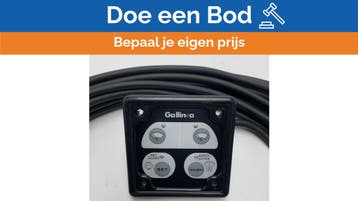 Bieden: Gallinea 03030011B 2-wiper control panel, Ophalen of Verzenden, Nieuw, Motor en Techniek, Zeilboot of Motorboot