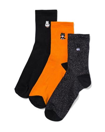 HEMA Nijntje sokken maat 36-41 Halloween - 3 paar, Kleding | Dames, Verzenden, Nieuw