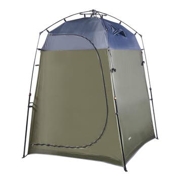 Automatische douche tent Ayas 150x150x200 cm groen en grijs, Caravans en Kamperen, Verzenden, Nieuw