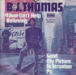 vinyl single 7 inch - B.J. Thomas - I Just Cant Help Bel..., Verzenden, Zo goed als nieuw, 7 inch, Rock en Metal