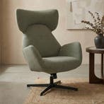 *WOONWINKEL* Kantelbare Fauteuil Groen, Verzenden, Nieuw, Stof