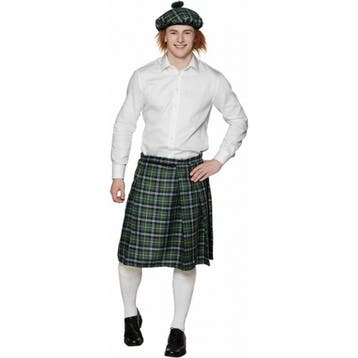 Groene Schotse verkleed rokken/kilts voor heren - Schotse .., Verzenden, Nieuw