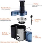2dekans | Fuegobird L811 snelle sapcentrifuge - Power Juicer, Sport en Fitness, Gezondheidsproducten en Wellness, Ophalen of Verzenden