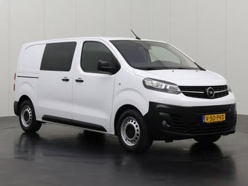 Opel Vivaro Lang Bestelbus 2023 L1 H1 Elektrisch Automaat, Auto's, Automaat, Wit, Elektrisch, Opel