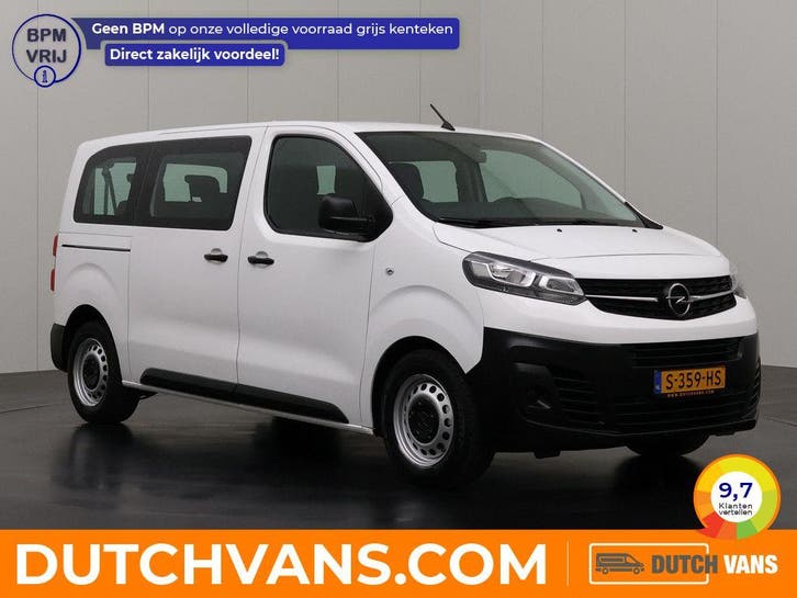 Opel Vivaro Combi 1.5CDTI Personenbus 2021   Diesel, Auto's, Bestelauto's, Te koop, Handgeschakeld, BTW verrekenbaar, Diesel, Wit