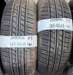2x 165-55-13 Imperial Zomer 2x 7.5mm €40 Per Band 165 55 13, Auto-onderdelen, Banden en Velgen, Ophalen, Gebruikt, 13 inch, Band(en)