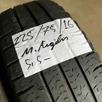 2 x Michelin Agilis 225-75-16 C Zomerbanden 5,5mm, 16 inch, Ophalen of Verzenden, Band(en), Bestelwagen