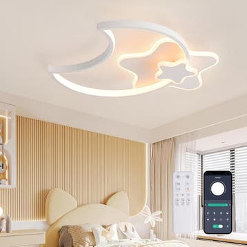 Plafondlamp 45cm Afstandsbediening | Laatste Stuk!, Ophalen of Verzenden, Zo goed als nieuw, Overige materialen