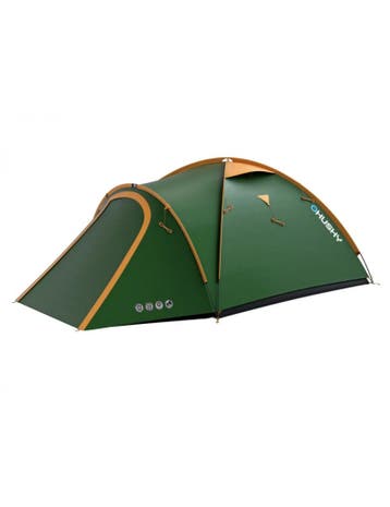 Husky Bizon 4 Classic - klassieke tent - 4 persoons - Groen, Verzenden, Nieuw, Tot en met 4