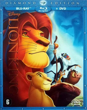 Disney the Lion king diamond edition (blu-ray tweedehands, Ophalen of Verzenden, Zo goed als nieuw