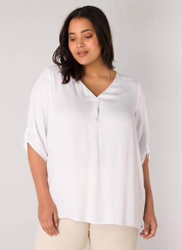 Base Level Curvy blouse Yanina Maat:, Verzenden, Nieuw, Overige kleuren